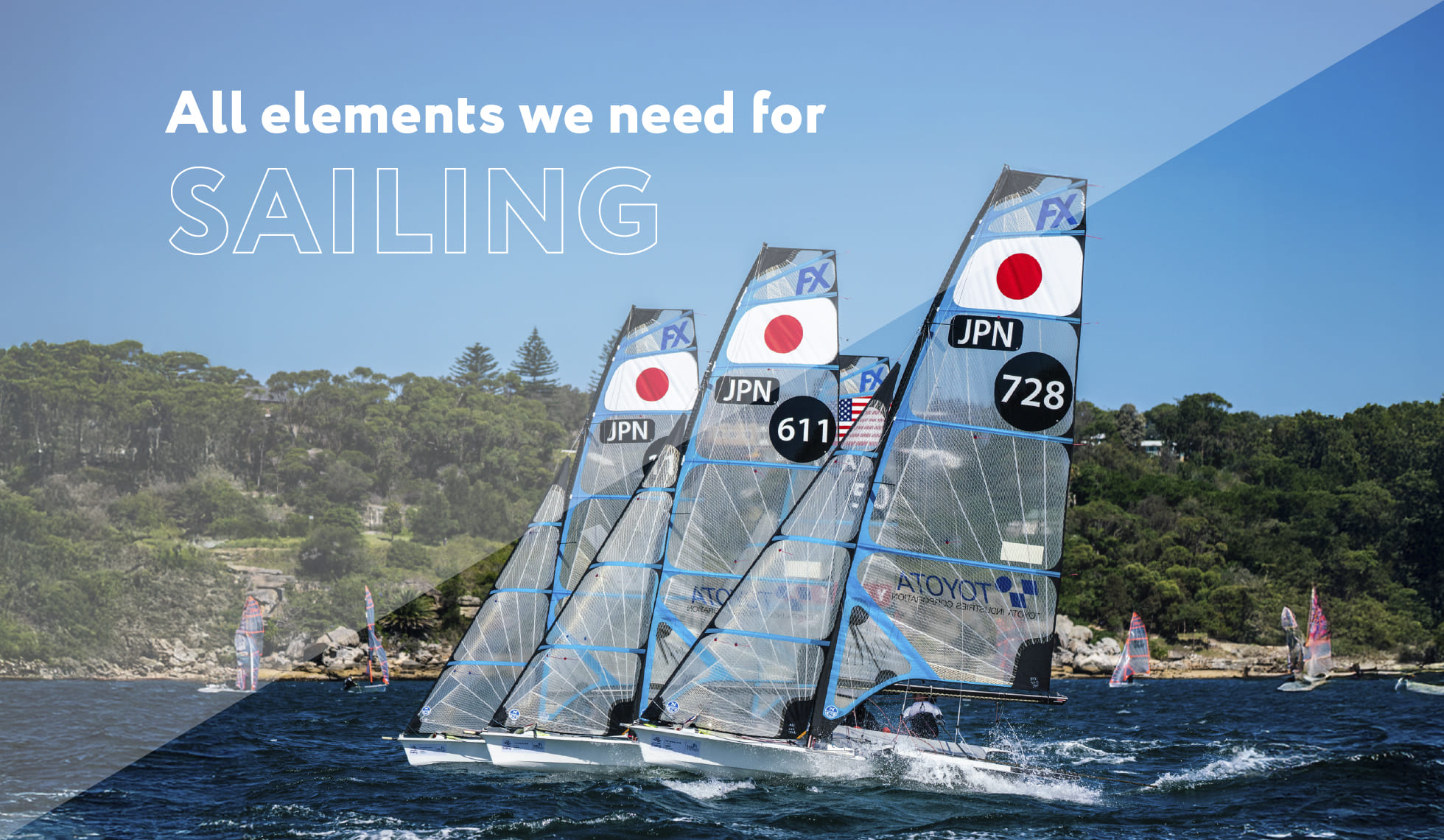 All elements we need for SAILING